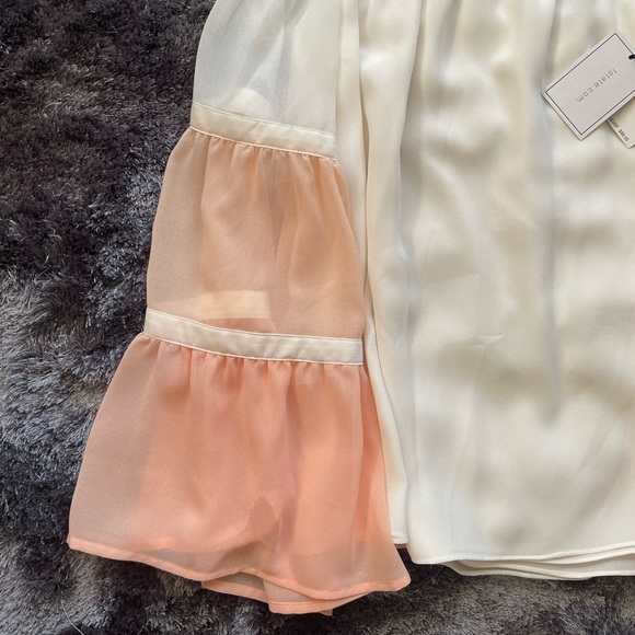 💖NWT💖 High Tide Peasant Top Antique White 1 State - Picture 3 of 5